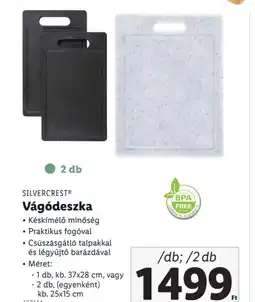 Lidl Silvercrest Vágdeszka ajánlat