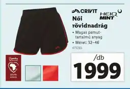 Lidl Crivit Rői rövidnadrág ajánlat