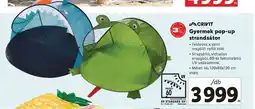 Lidl Crivit Gyermek pop-up strandsátor ajánlat