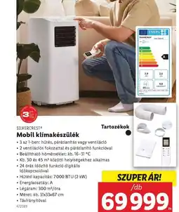 Lidl SILVERCREST® Mobil klímakészülék ajánlat