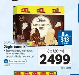 Lidl Gelatelli Jégkrémmix ajánlat