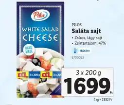 Lidl Pilos Saláta sajt ajánlat