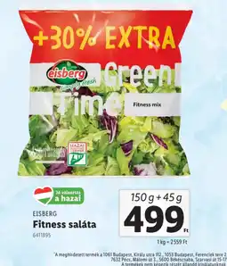 Lidl Eisberg Fitness saláta ajánlat
