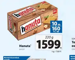Lidl Hanuta ajánlat