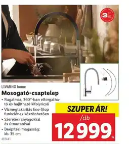 Lidl Livarno home Mosogató-csaptelep ajánlat