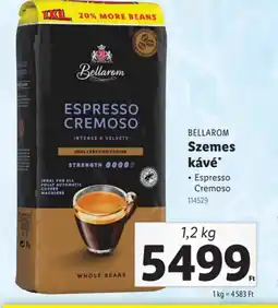 Lidl Bellarom Szemes Kávé ajánlat