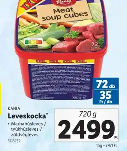 Lidl Kania Leveskocka ajánlat