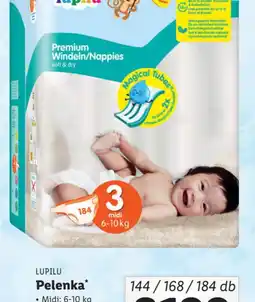 Lidl Lupilu Pelenka ajánlat