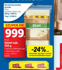 Lidl Filos Edámi sajt ajánlat