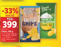 Lidl Snack Day Chips ajánlat