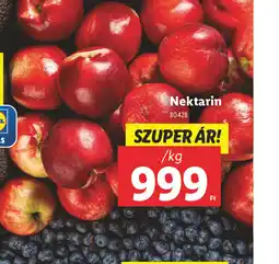 Lidl Nektarin ajánlat