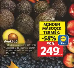 Lidl Avokád ajánlat
