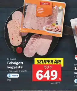 Lidl Dulano Felvágott vegyestál ajánlat