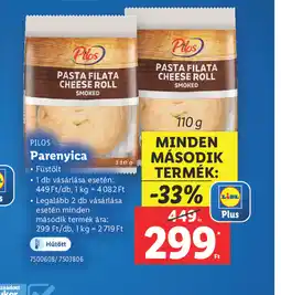 Lidl Pilos Parenica ajánlat