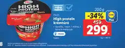 Lidl Pils High protein krémtúr ajánlat