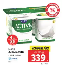 Lidl Danone Activia Pille ajánlat
