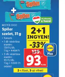 Lidl Spiler szelet ajánlat