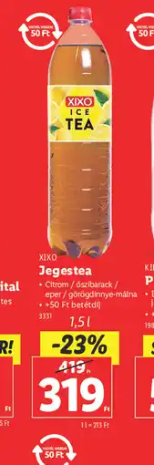 Lidl Xixo Jegestea ajánlat
