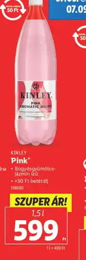 Lidl Kinley Pink ajánlat
