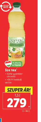 Lidl Ice Tea ajánlat