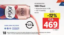 Lidl Kronenbourg 1664 Rosé ajánlat
