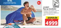 Lidl Crivit Pop-up strandsátor ajánlat