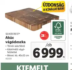 Lidl Silvercrest Akác vágdeszka ajánlat