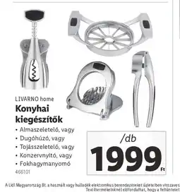 Lidl Livarno home Konyhai kiegészítők ajánlat