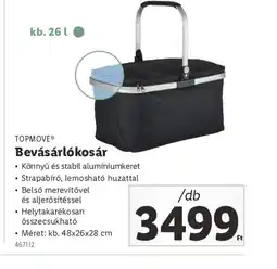 Lidl Topmove Bevásárlkosár ajánlat
