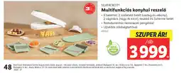 Lidl Silvercrest Multifunkcis konyhai reszelő ajánlat