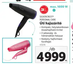 Lidl Silvercrest personal care Úti hajszárító ajánlat