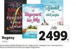Lidl Regény ajánlat