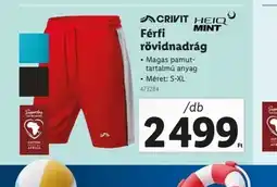 Lidl Crivit Férfi rövidnadrág ajánlat