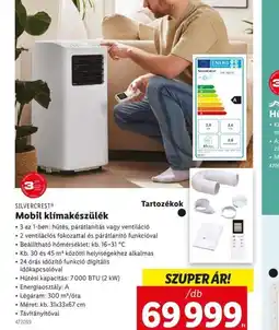 Lidl Silvercrest Mobil kl Energiaosztály: Amakészülék ajánlat