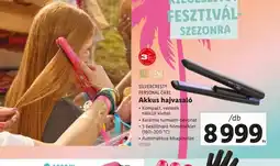 Lidl Silvercrest Personal Care Akkus hajvasal ajánlat