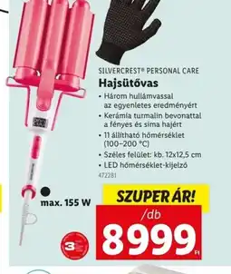 Lidl Silvercrest Personal Care Hajsütővas ajánlat