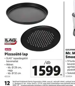 Lidl Pizzasütő lap ajánlat
