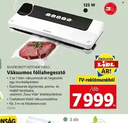 Lidl Silvercrest Kitchen Tools Vákuumos Fliahegesztő ajánlat