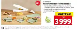 Lidl Silvercrest Multifunkcis konyhai reszelő ajánlat