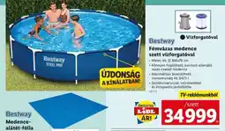 Lidl Bestway Fémvázas medence szett vízforgatóval ajánlat
