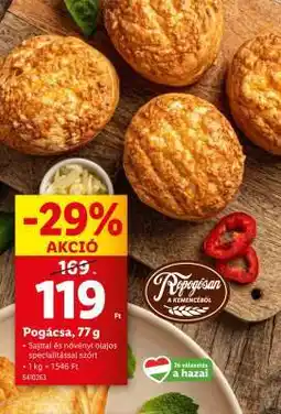 Lidl Pogácsa, 77 g ajánlat