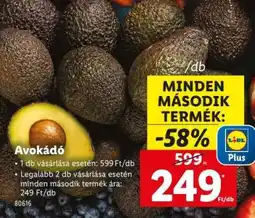 Lidl Avokádó ajánlat