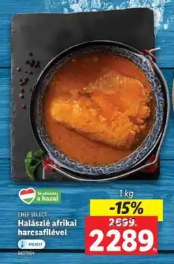 Lidl Halászlé afrikai harcsafilével ajánlat