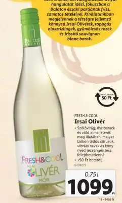 Lidl Irsai Olivér ajánlat