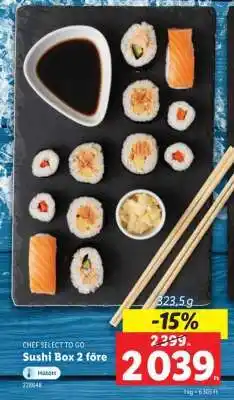 Lidl Sushi box 2 főre ajánlat