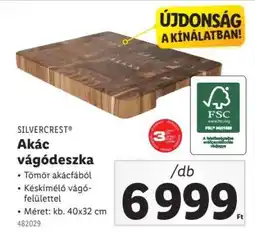 Lidl Akác vágódeszka ajánlat