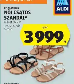 ALDI Női csatos szandál ajánlat