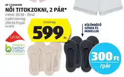 ALDI Női titokzokni, 2 pár ajánlat