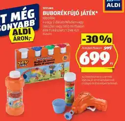 ALDI TOYLINO BUBORÉKFÚJÓ JÁTÉK ajánlat