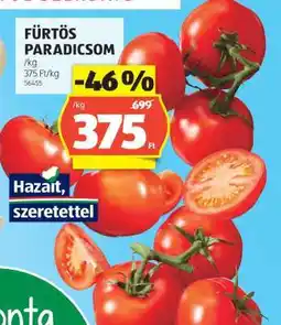 ALDI Fürtös paradicsom ajánlat